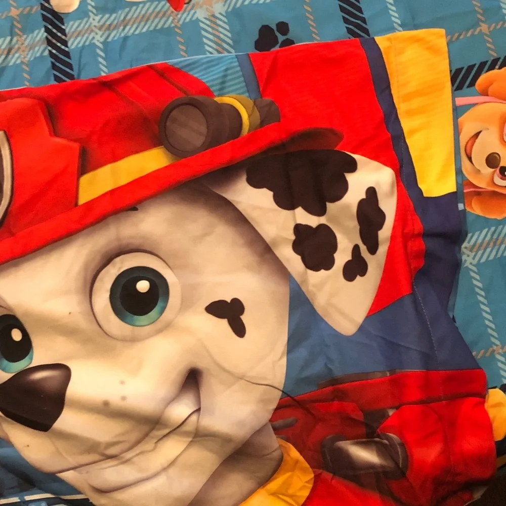 Paw Patrol Kids Bedding - Blue with Multicolor Pups